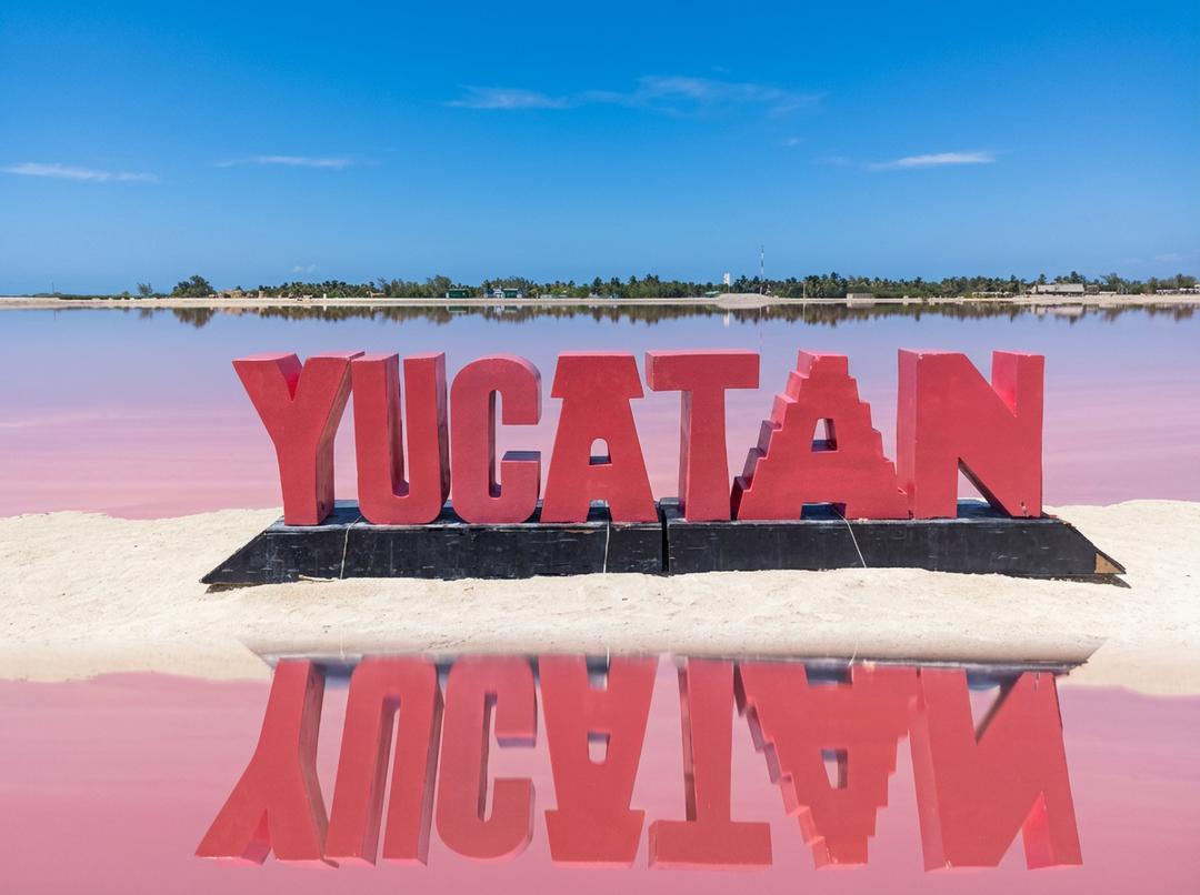 Ecosistema de salinas y manglares en Las Coloradas