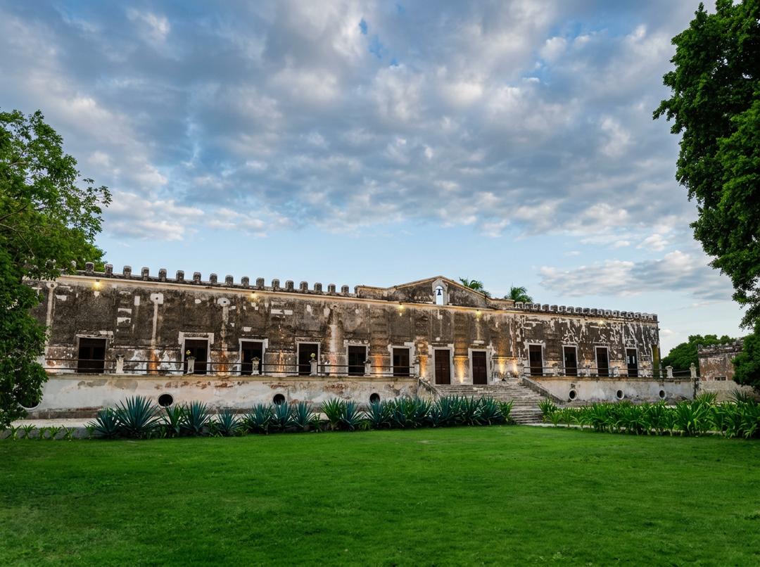 Hacienda Yaxcopoil vista general