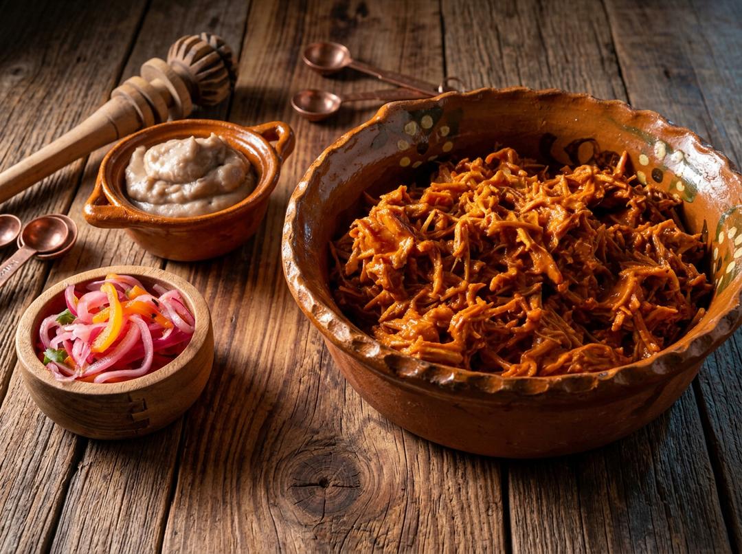 Preparación tradicional de Cochinita Pibil en Yucatán
